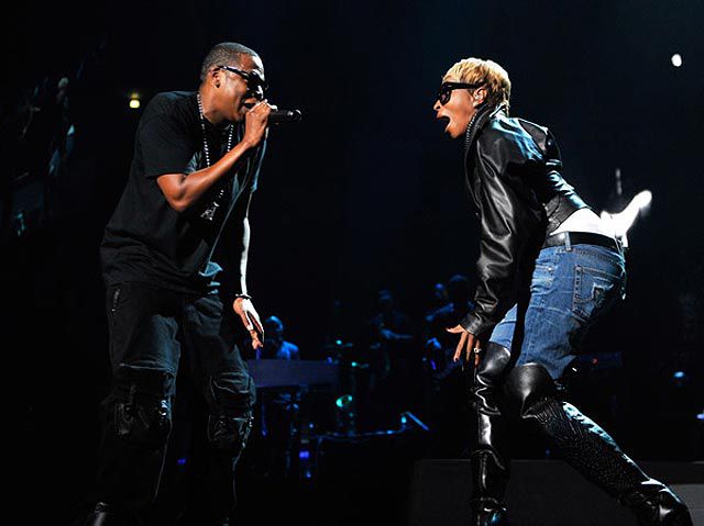Jay-Z and Mary J. Blige